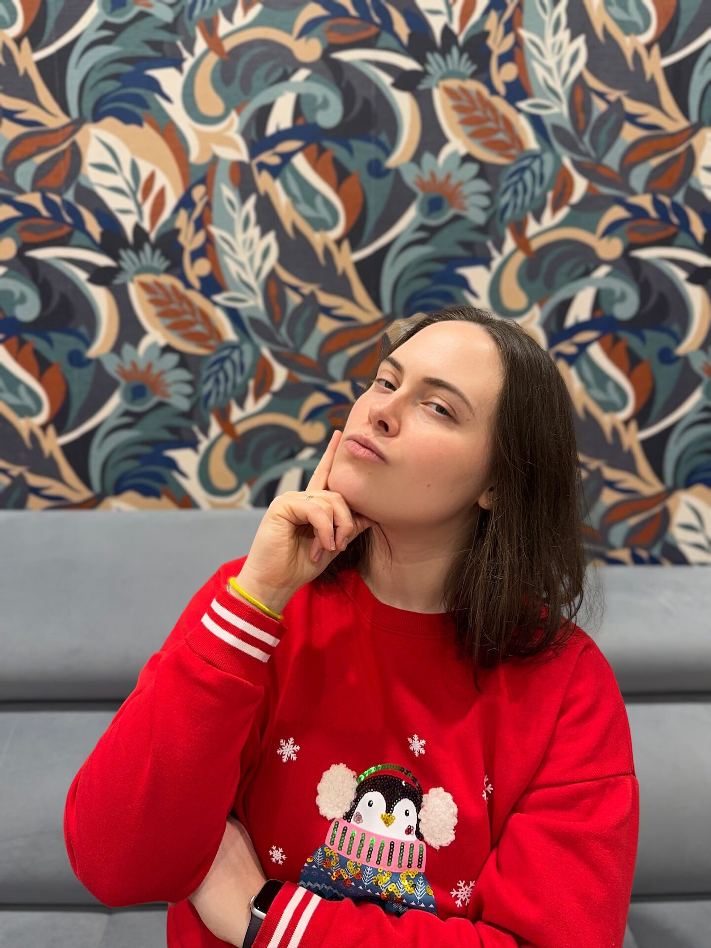 Polish woman learning and practising the Igbo language